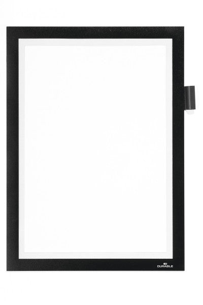 Cadre d'affichage DURAFRAME magnétic note, A4, noir