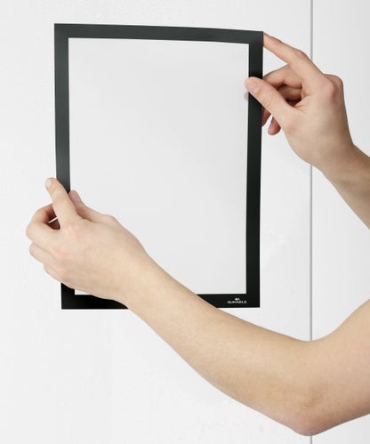Porte-Affiche Sun A4 Noir lot de 2 Statique