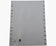 Intercalaires A4 numeriques 1-12  polypro gris
