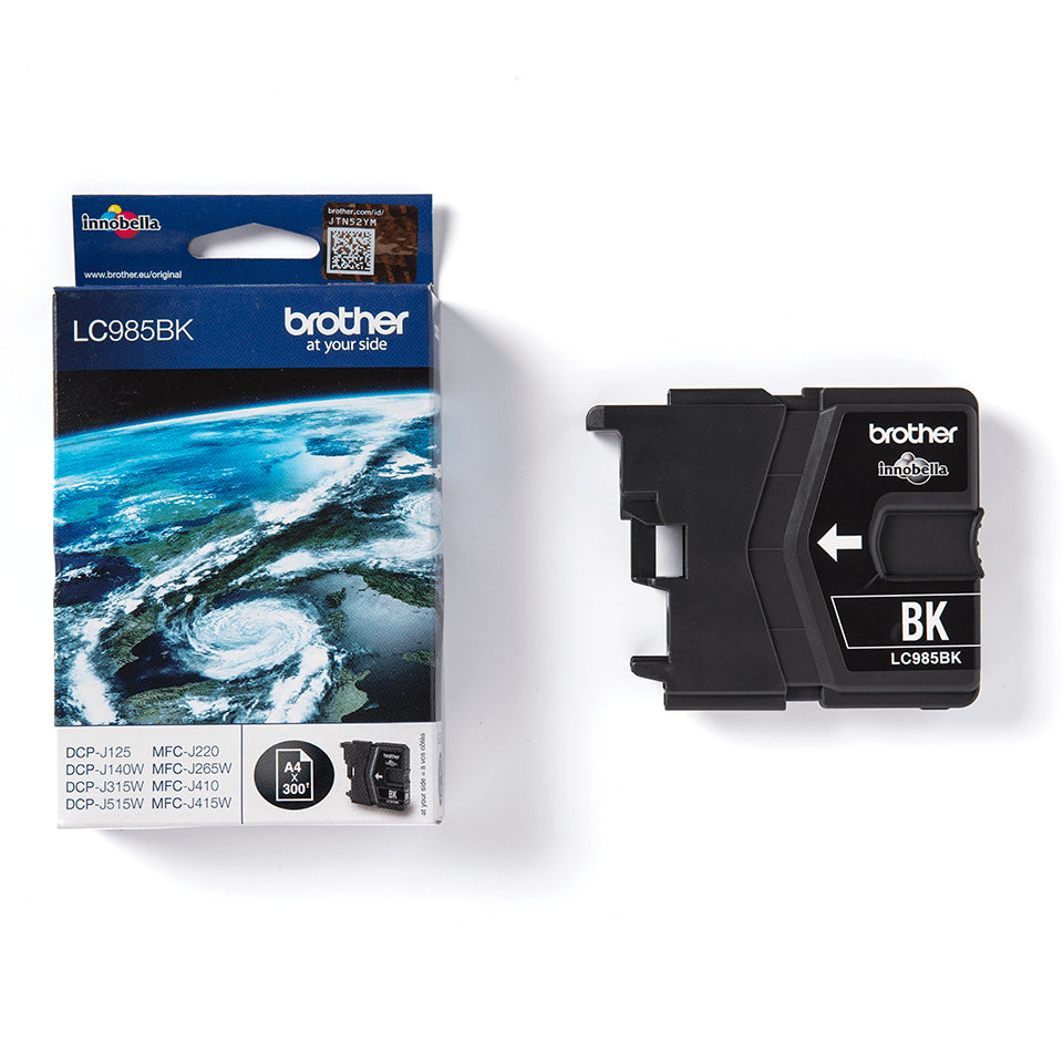 Cartouche d'encre Brother LC985bk - impression de qualité
