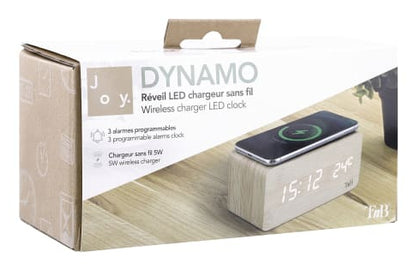 Réveil led avec induction - chargeur sans fil intégré
