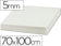 Carton mousse 70x100 cm - épaisseur 5 mm