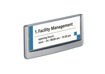 Plaque de porte  149x52,5 mm - design moderne