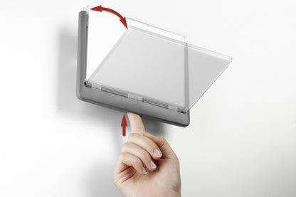 Plaque de porte A5 paysage - remplacement facile