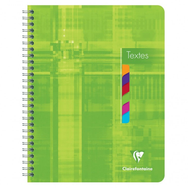 Cahier de Texte 72 Feuilles - Couleurs Assorties