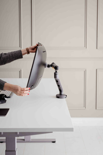 Bras porte-écran flexible - installation rapide