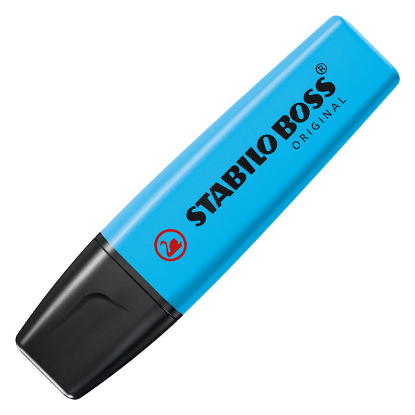 Surligneur stabilo boss bleu