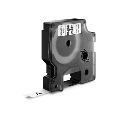 Ruban Dymo D1 12mm noir/blanc boite de 10