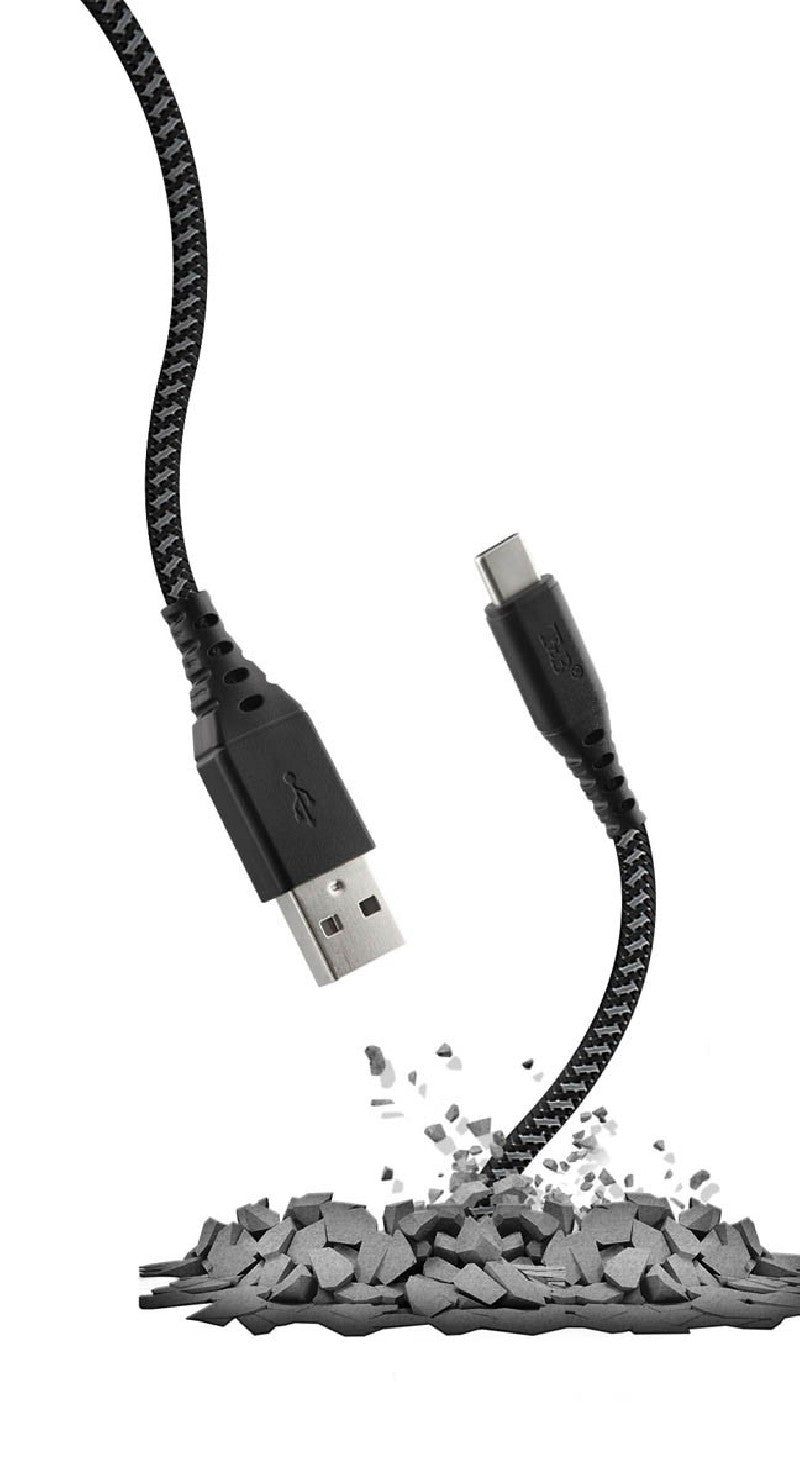 Câble usb/usb-c 1.5m - résistance renforcée