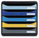 Module de classement bigbox bee blue 5 tiroirs