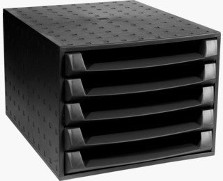 Module classement ecoblack 5 tiroirs