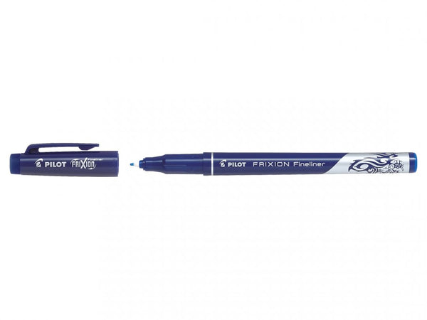 Stylo feutre fineliner frixion bleu - pointe  1.3mm