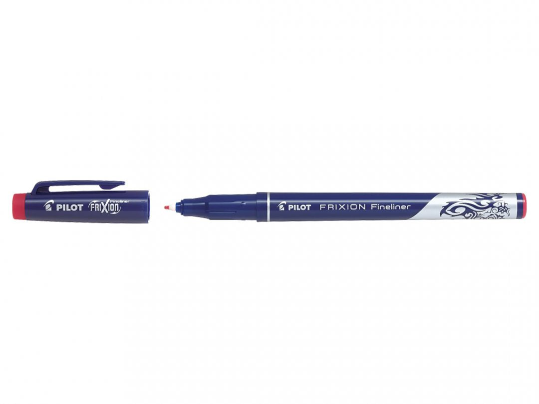 stylo feutre frixion fineliner rouge  pointe 1.3mm