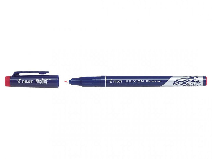stylo feutre frixion fineliner rouge  pointe 1.3mm