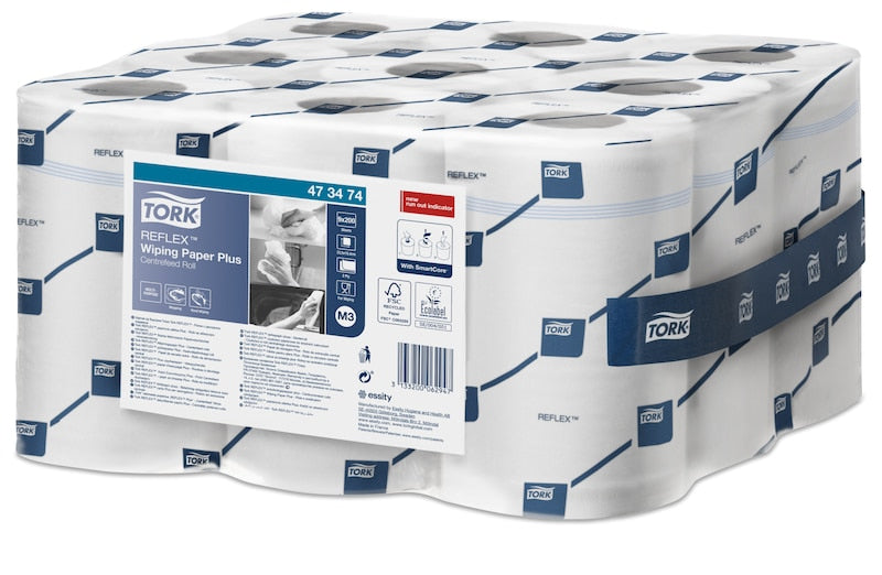 Bobines papier essuyage Tork reflex M1/ M3  - lot de 9