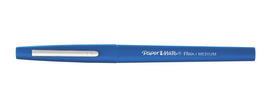 Feutre flair pointe moyenne 0,7mm - pack éco de 36 pièces, bleu