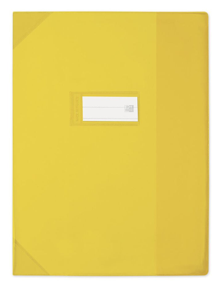 Protege-cahier 17x22 15/100e jaune