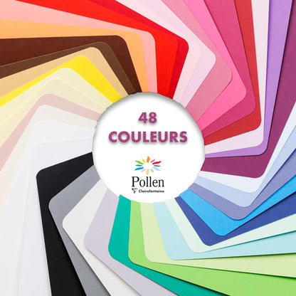 Enveloppes Pollen carrées 165x165mm - kraft 120g/m²