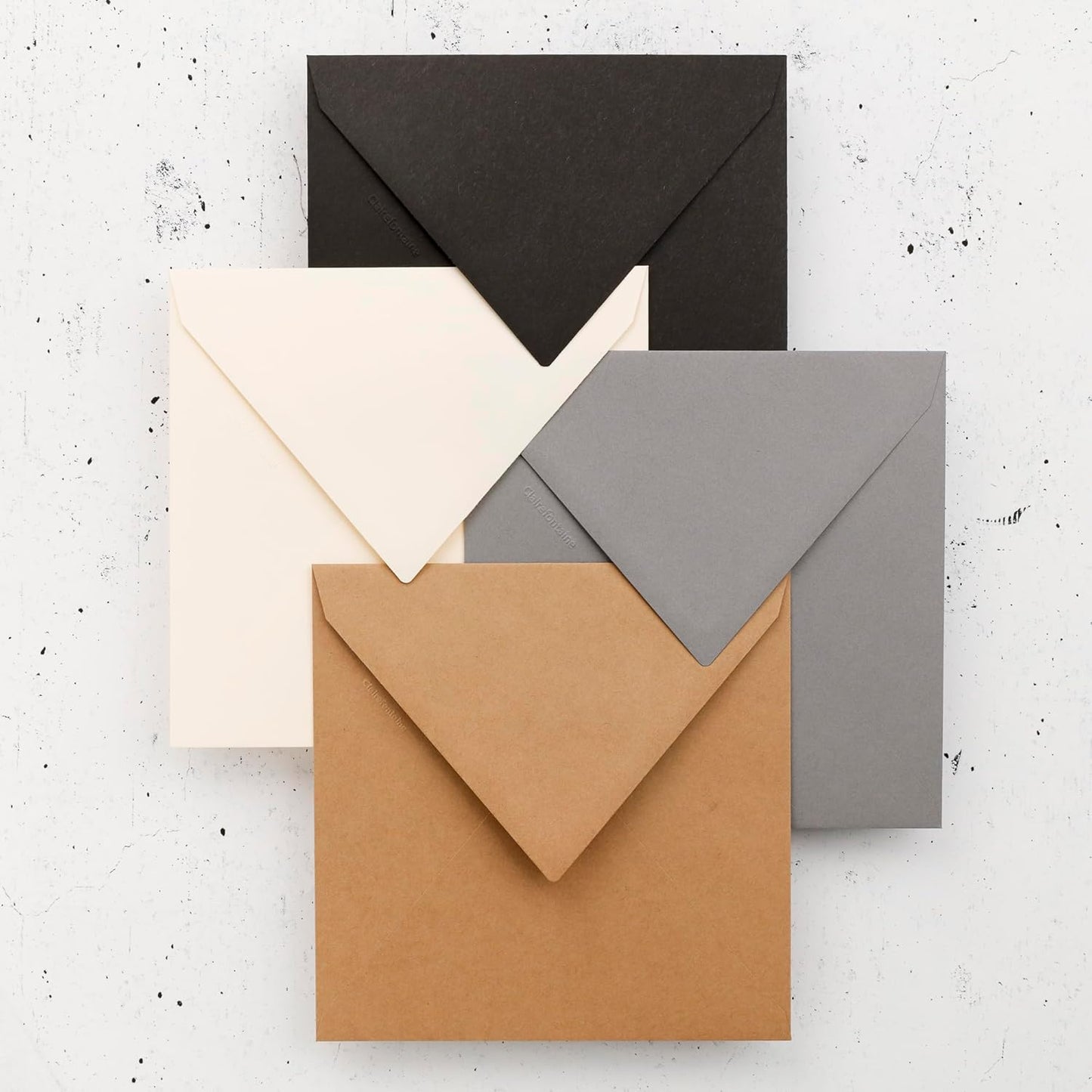 Enveloppes Pollen carrées 165x165mm - kraft 120g/m²