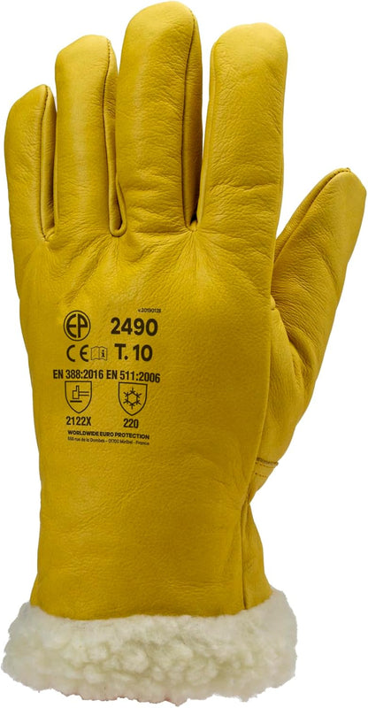 Gants de protection thermique - Taille 10 - EN511