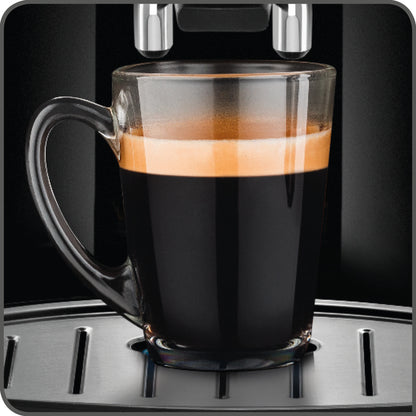 Machine à café grains compacte - 15 bar, 1.7l