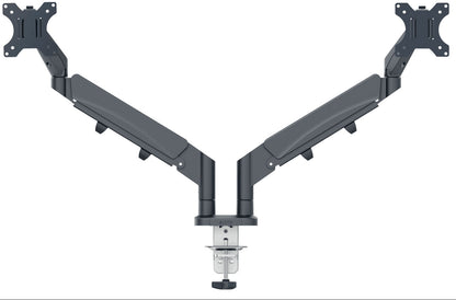 Bras double écran ergonomique - réglage facile