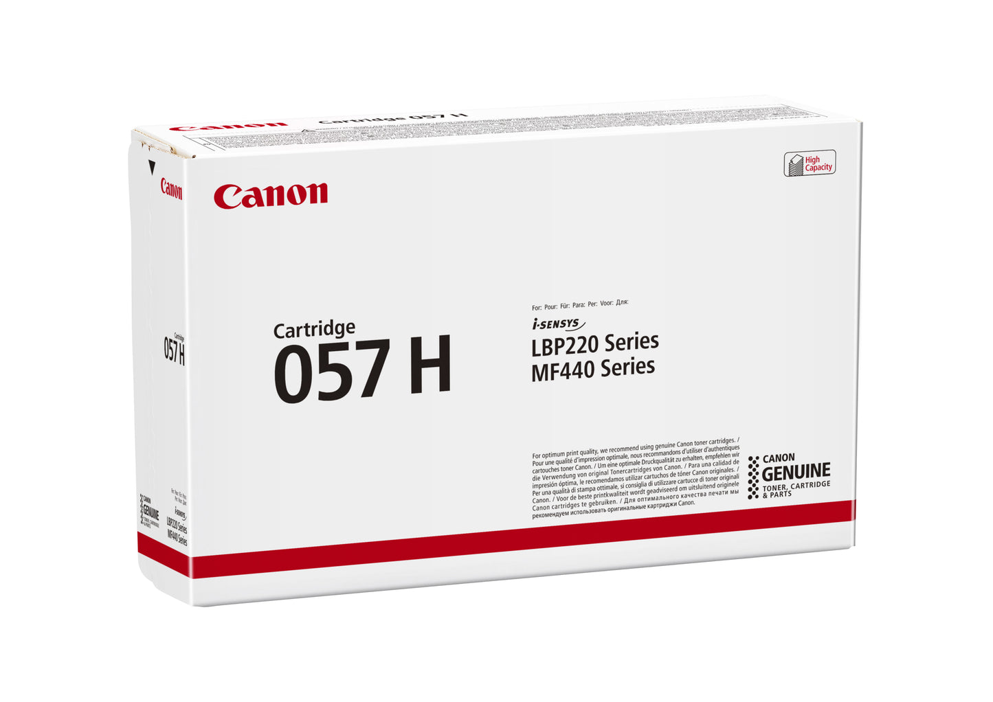 Cartouche toner Canon  crg 057 h - rendement 10.000 pages