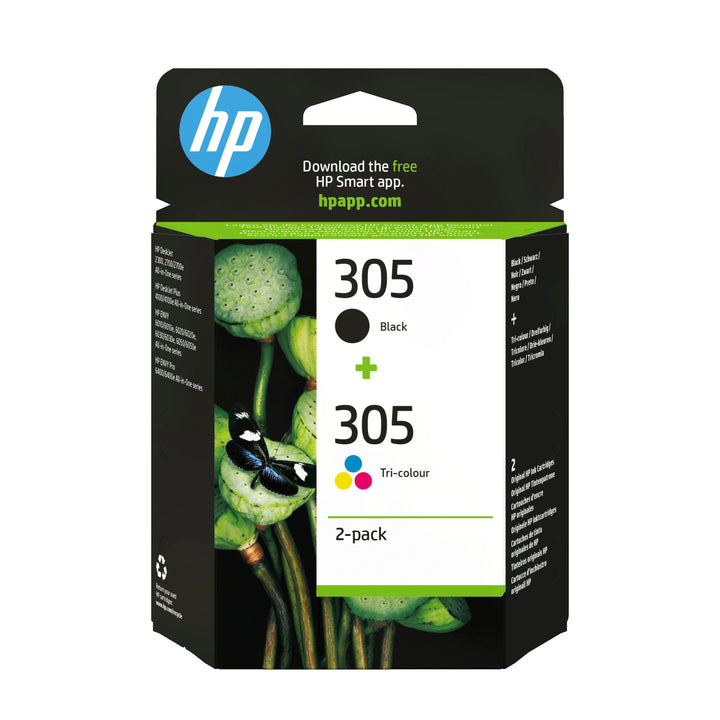 Pack cartouches HP 305 - qualité d'impression supérieure