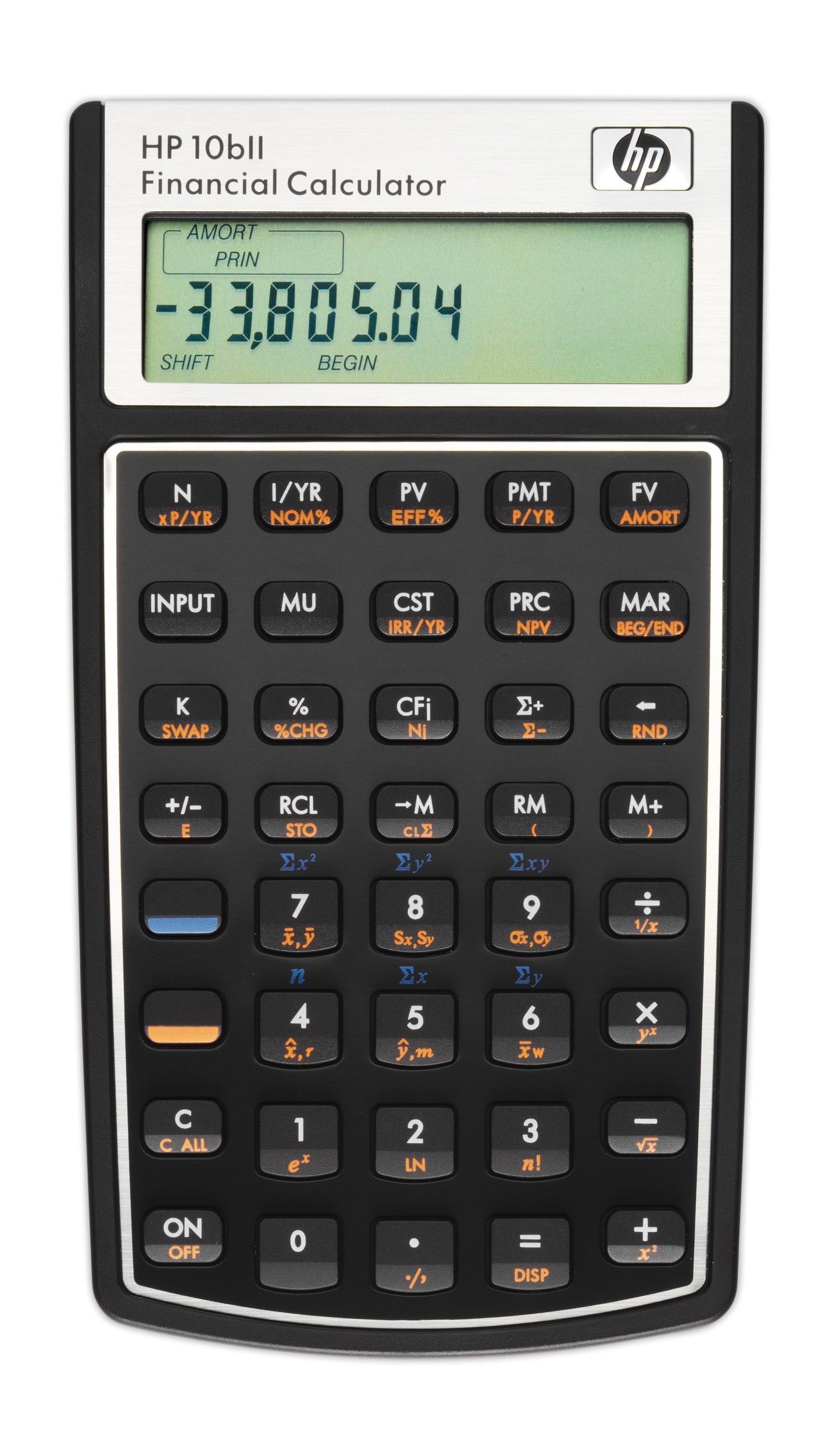 Hp calculatrice financiere hp10bii