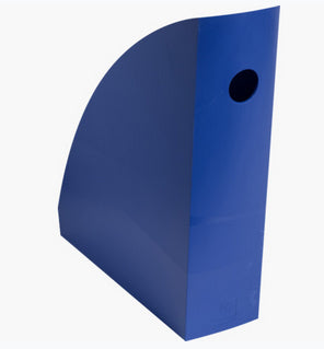 Porte-revues mag-cube bleu marine