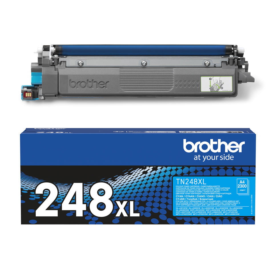 Toner Brother cyan tn-248xlc - haute capacité 2300 pages