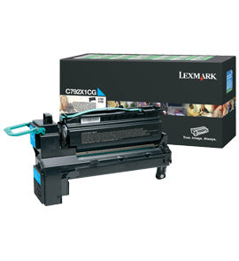 Toner Lexmark C792X1CG -20000 pages-cyan