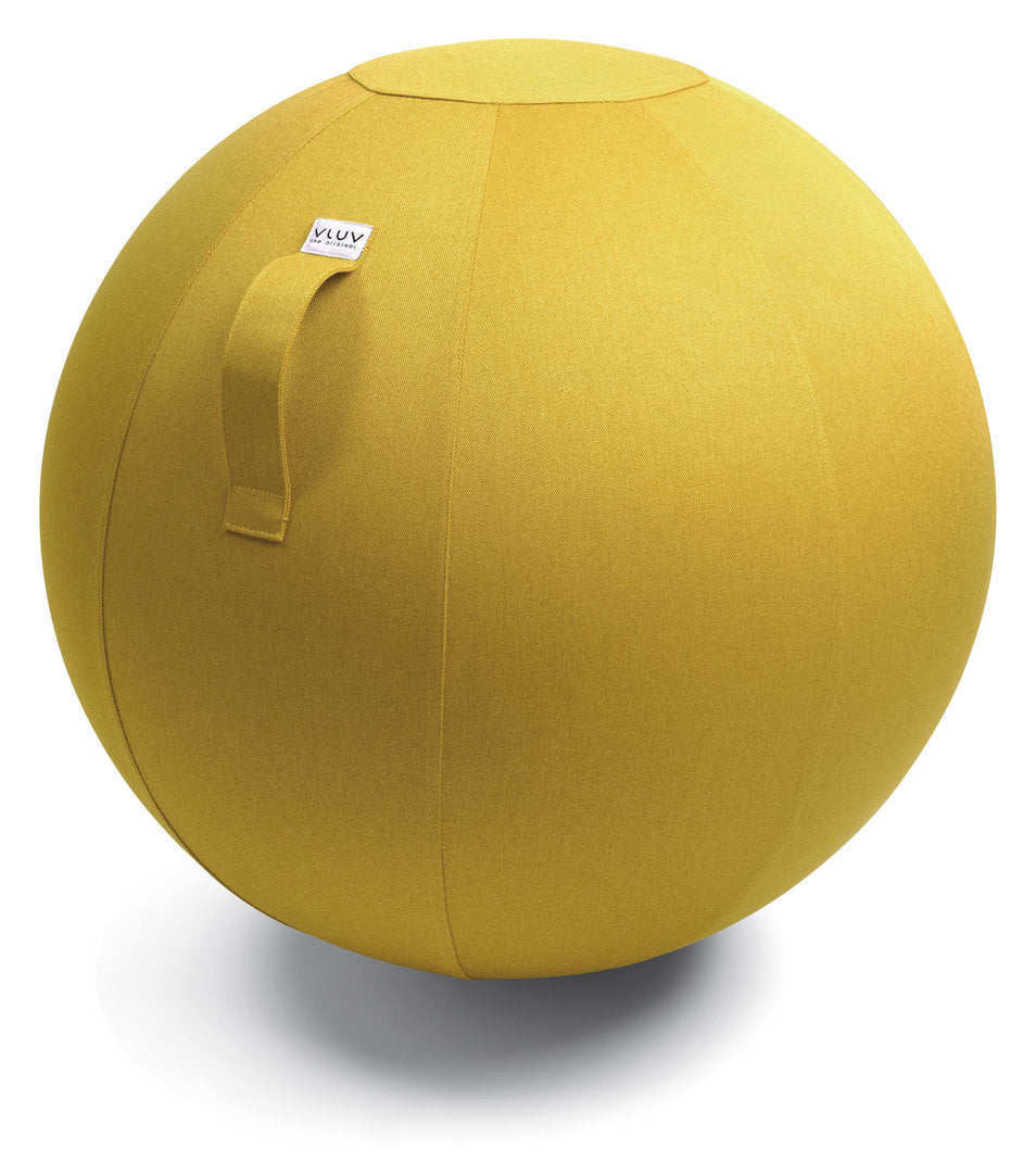 Ballon d'assise ergonomique - Jaune - Ø 60-65cm