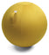 Ballon d'assise ergonomique - Jaune pliable