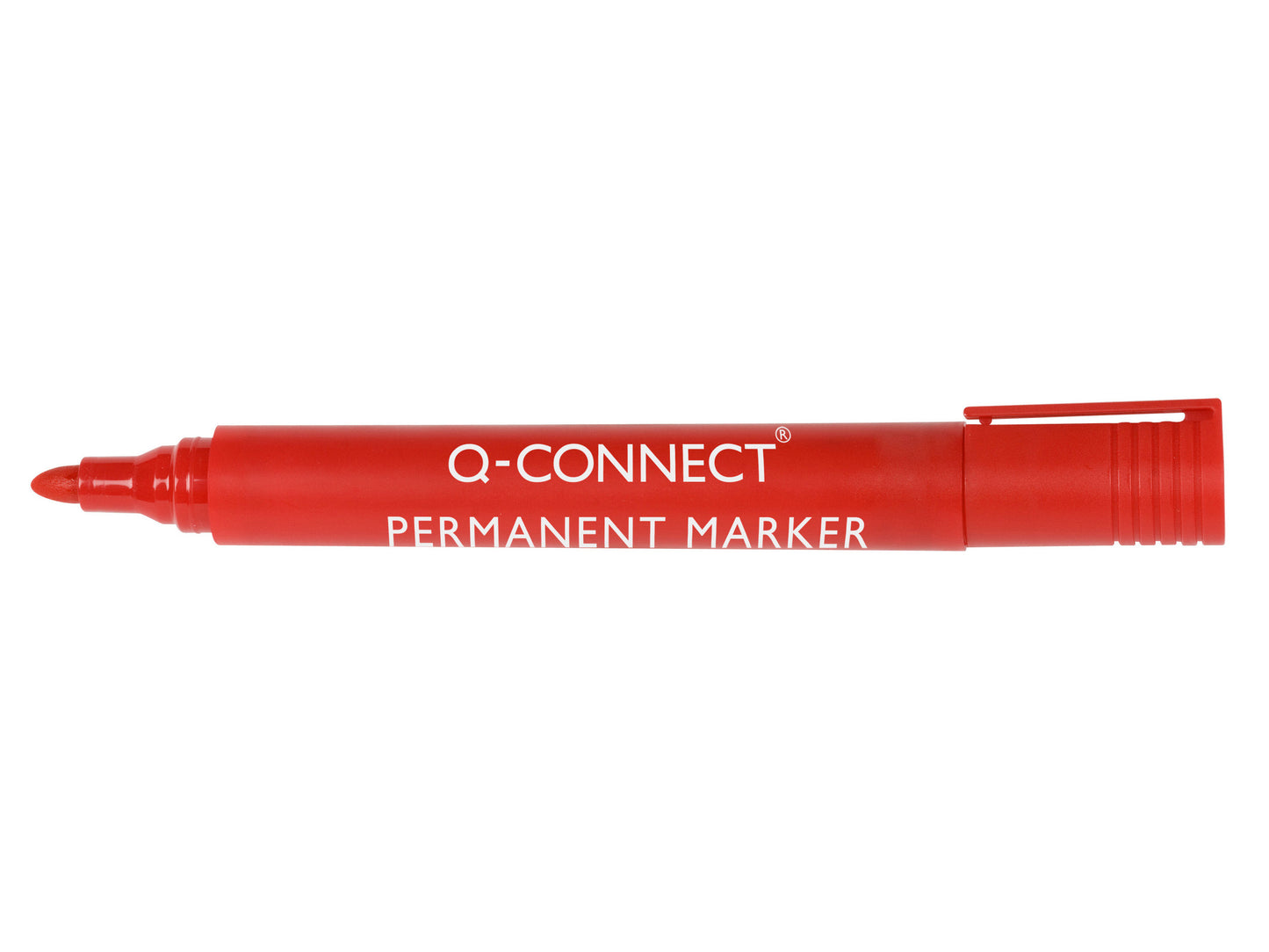Marqueur Permanent Rouge Ogive - Pointe Précise