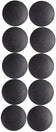 Aimant rond diamètre 20mm- lot de 10 noir