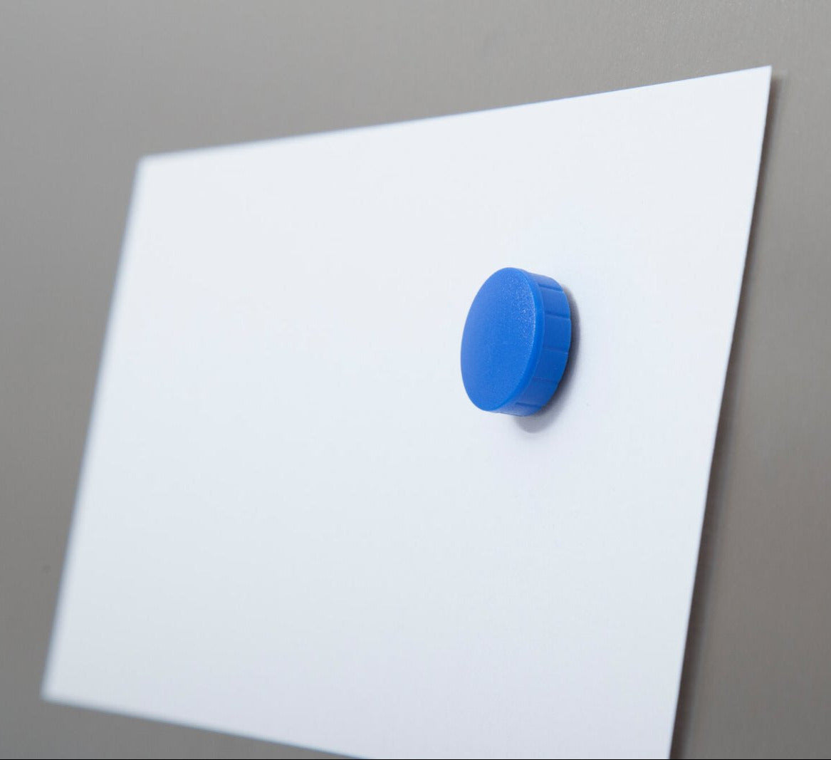 Aimant rond diamètre 20mm p/10 bleu