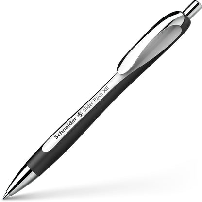 Stylo à bille rétractable - pointe extra-larouge