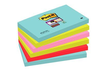 Bloc Post-it® sticky 76x127 cosmic