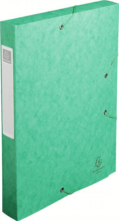 Boite classement nature dos de 40 vert