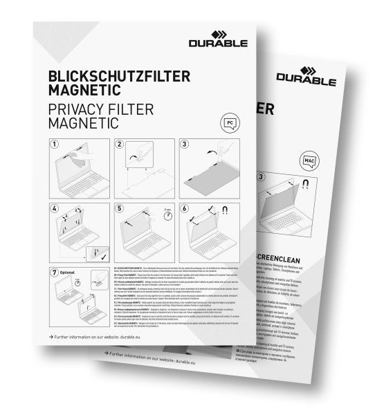 Filtre de confidentialité magnétique 15.6" - protection des données