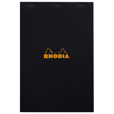 Bloc rhodia 210x318 80f 5x5noir