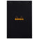 Bloc rhodia 210x318 80f 5x5noir
