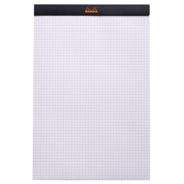 Bloc rhodia 210x318 80f 5x5noir