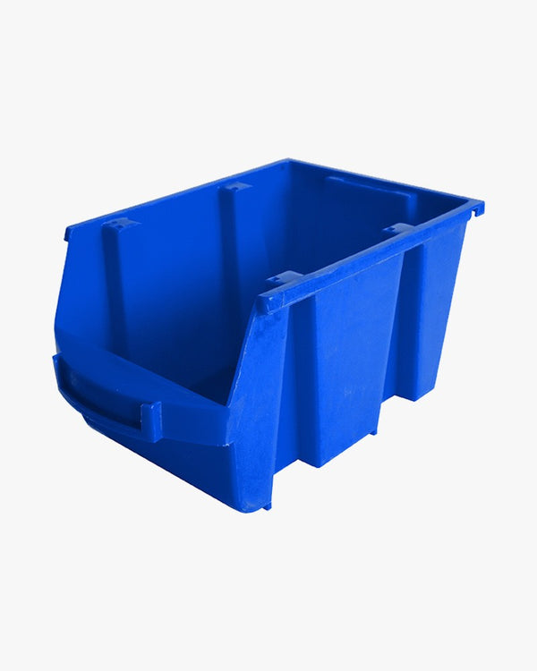 Bac à bec emboitable 4l - polypropylène bleu