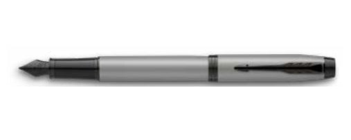 Stylo plume parker  achromatic - écriture moyenne et élégante
