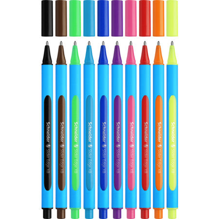 Stylo à bille extra-larouge - écriture multicolore