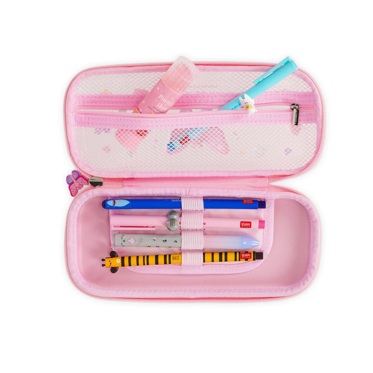 Trousse wonderwow butterfly - fermeture éclair pratique