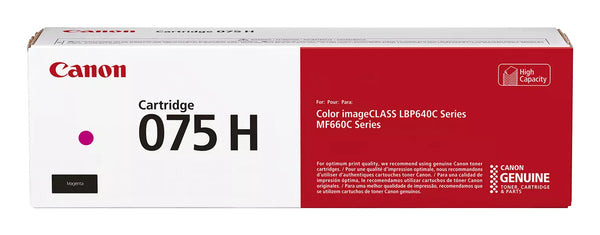 Cartouche laser 075H Magenta - Rendement élevé 2500 pages