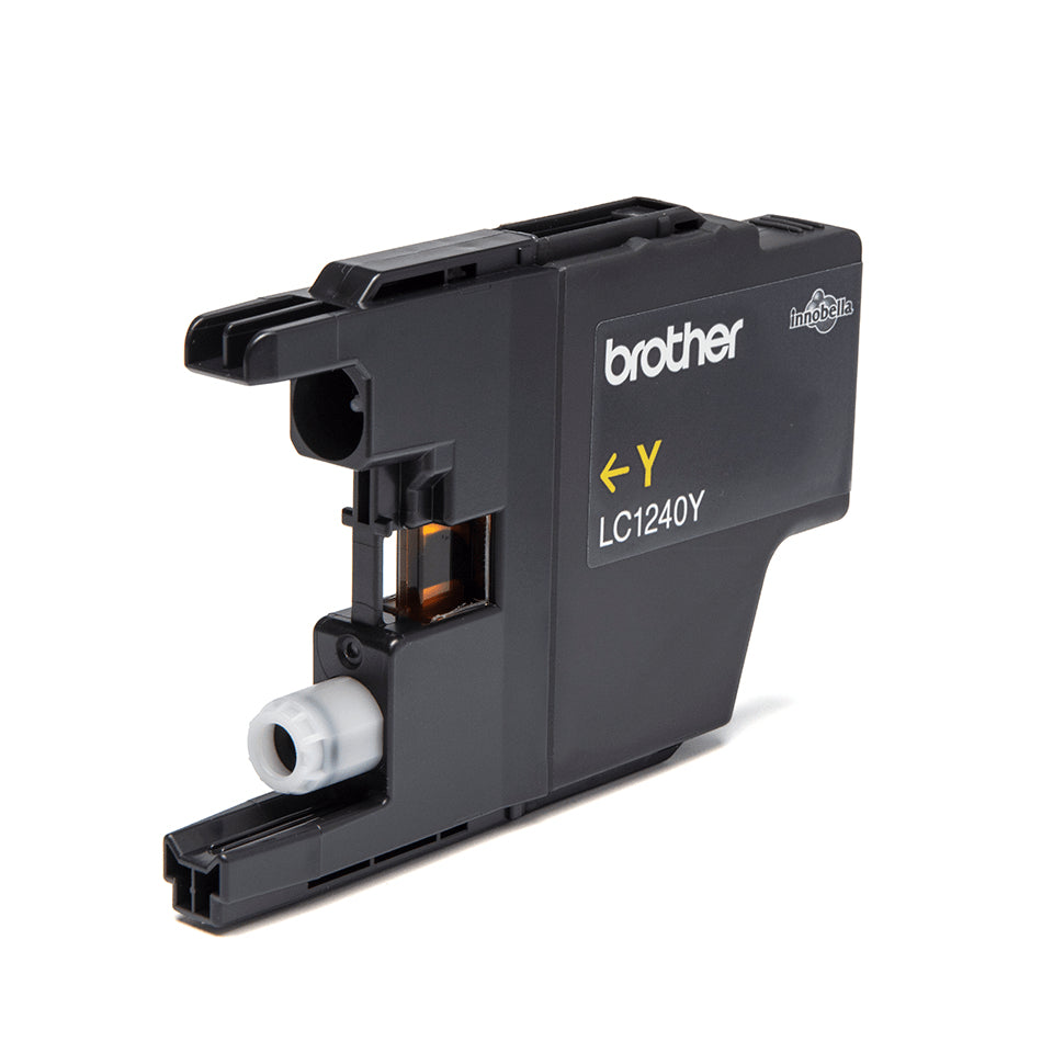 Cartouche d'encre Brother jaune LC1240y - rendement 600 pages